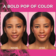 L'Oreal Paris swatch of Daring Rosewood 20 on skin demonstrating wearable color
