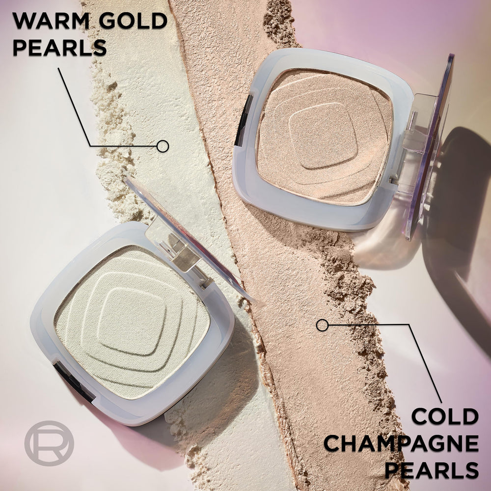 L'Oreal Paris highlighting collarbones to show luminous full-body glow