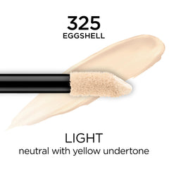 L'Oreal Paris large applicator close-up delivering even coverage in one stroke