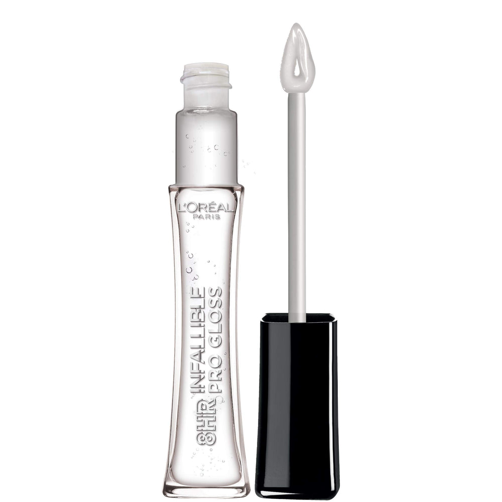 L'Oreal Paris Infallible front packaging showing crystal glass shade and product benefits