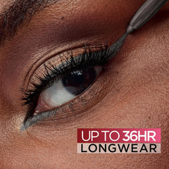 L'Oreal Paris pencil tip close-up demonstrating smooth glide and precision