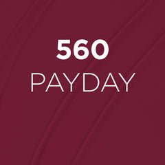 L'Oreal Paris lifestyle model wearing Pay Day 560 showing long-lasting matte look