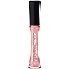 L'Oreal Paris tube front view shows sleek gloss packaging and portable size benefit