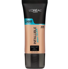 L'Oreal Paris front packaging showing product label and shade, highlights convenience
