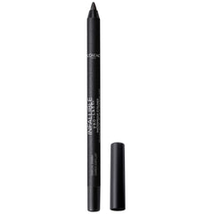 L'Oreal Paris front packaging showing black shimmer pencil and clear branding, long-wear benefit
