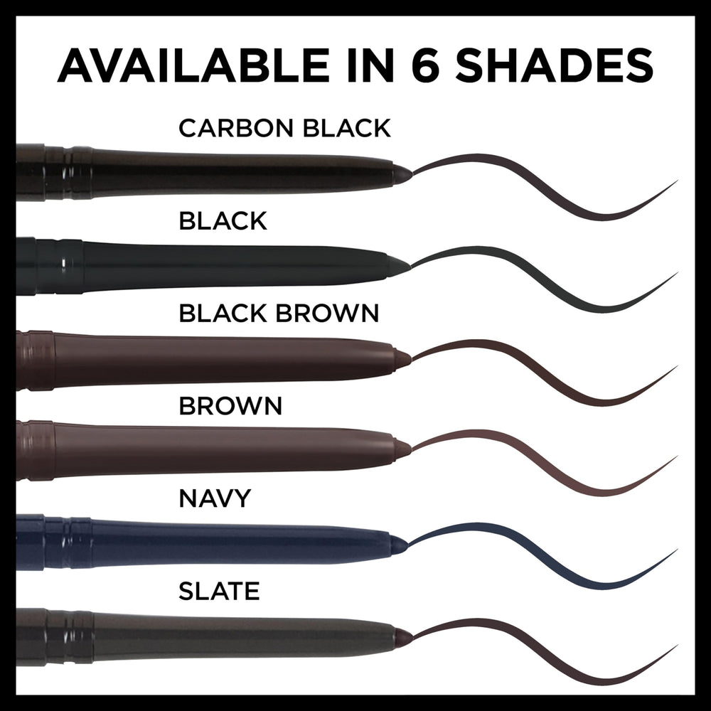 L'Oreal Paris Infallible size comparison held in hand to show portable convenience and travel-ready design