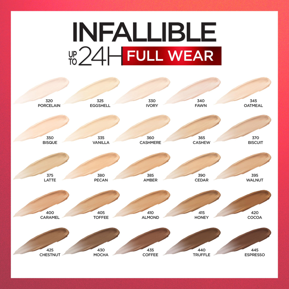 L'Oreal Paris tube held in hand to show compact travel-friendly size benefit