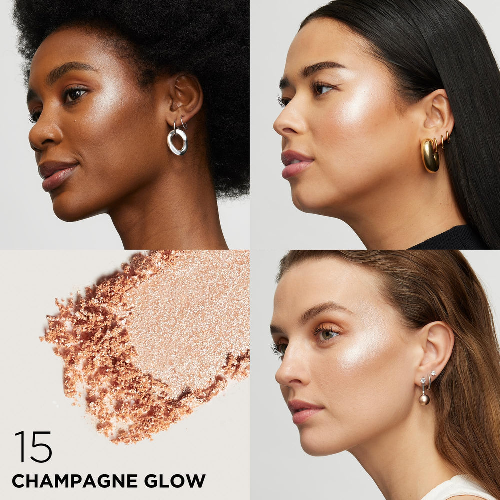 L'Oreal Paris powder texture close-up showing fine milled blendable finish