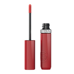 L'Oreal Paris front packaging showing shade 215 Drunk In Rose and bold lacquer shine