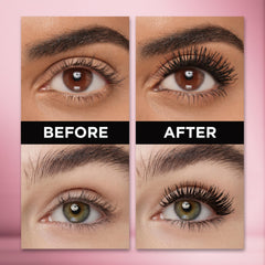 L'Oreal Paris soft wavy-bristle brush close-up delivering even formula pickup