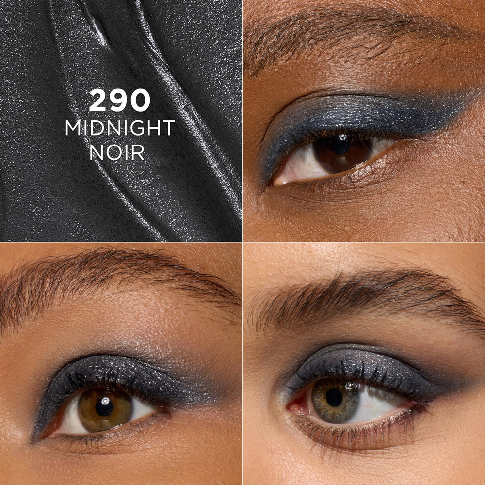 L'Oreal Paris Le Shadow Stick applied on eyelid demonstrating smokey effect