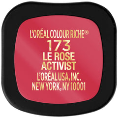 L'Oreal Paris lifestyle image wearing Le Rose Activist for confident look