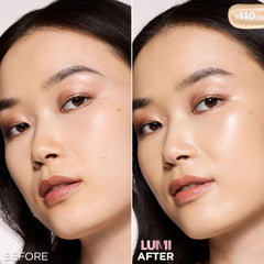 L'Oreal Paris pump dispensing tint illustrating controlled application benefit no mess
