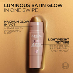 L'Oreal Paris size comparison in hand showing travel-friendly compactness benefit