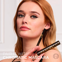 L'Oreal Paris in a makeup bag lifestyle image conveying travel-ready longevity