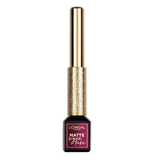 L'Oréal Paris front packaging showing burgundy shade and matte finish