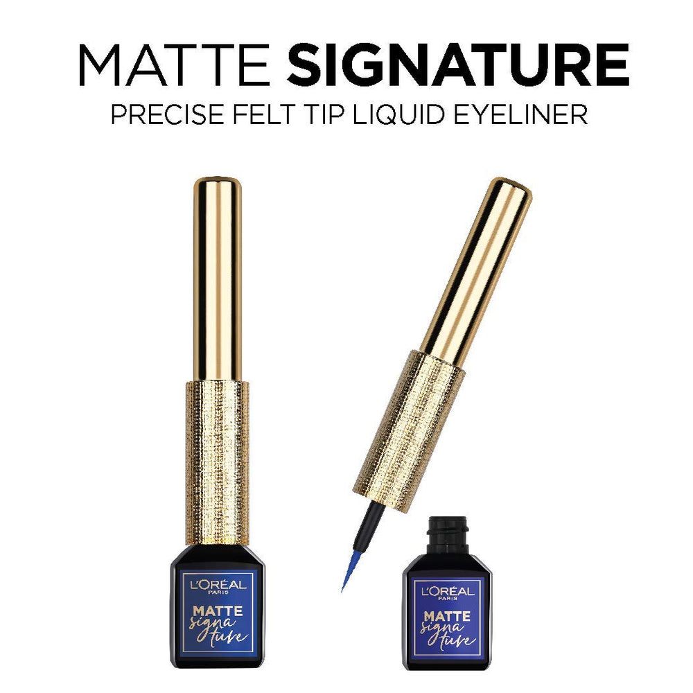 L'Oréal Paris liner held in hand showing compact size and portability