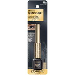 L'Oreal Paris felt tip detail delivering crisp, clean matte lines