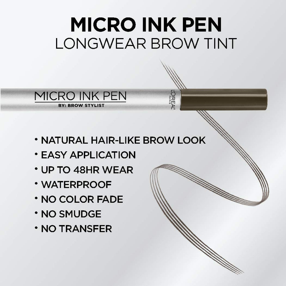 L'Oreal Paris precision comb tip close-up for hair-like brow strokes