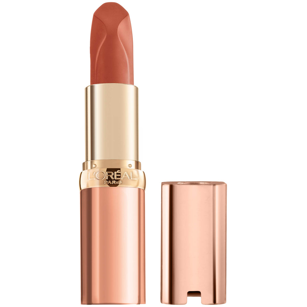 L'Oreal Paris Nu Excessif front view showing sleek tube and shade