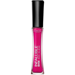 L'Oreal Paris front packaging showing Pink Topaz gloss and brand name, great shelf appeal