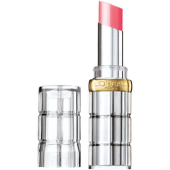 L'Oreal Paris Polished Tango front view showing glossy red tube and brand logo
