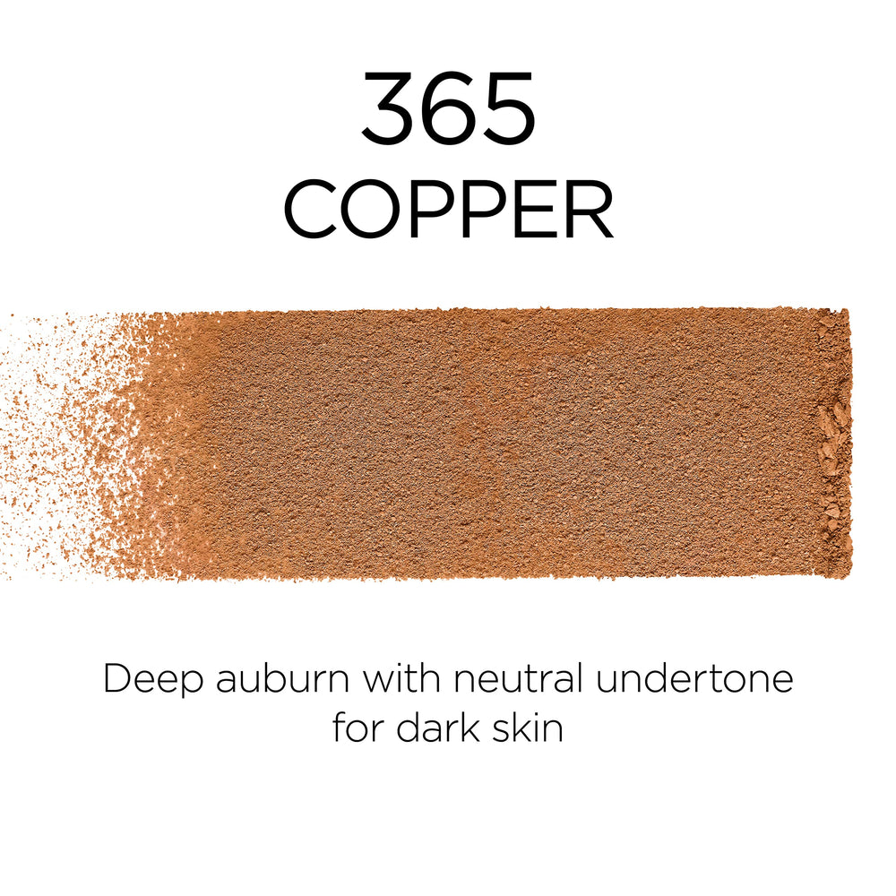 L'Oreal Paris close-up powder texture illustrating smooth, blendable finish
