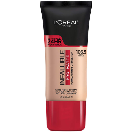 L'Oreal Paris front bottle showing label and shade for shelf-ready display