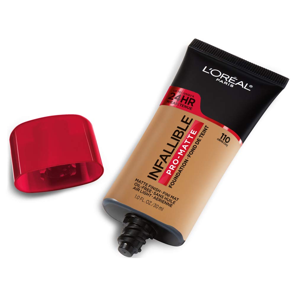 L'Oreal Paris pump and cap detail for convenient precise dispensing benefit