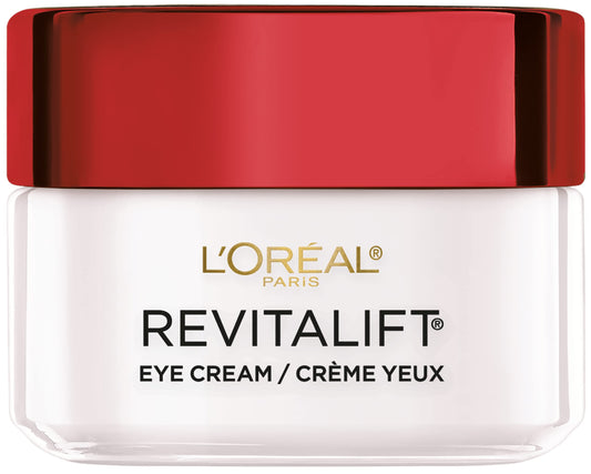 L'Oreal Paris jar front view showing product and branding, conveys shelf appeal