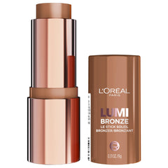 L'Oreal Paris stick front view showing bronzer color and compact portability
