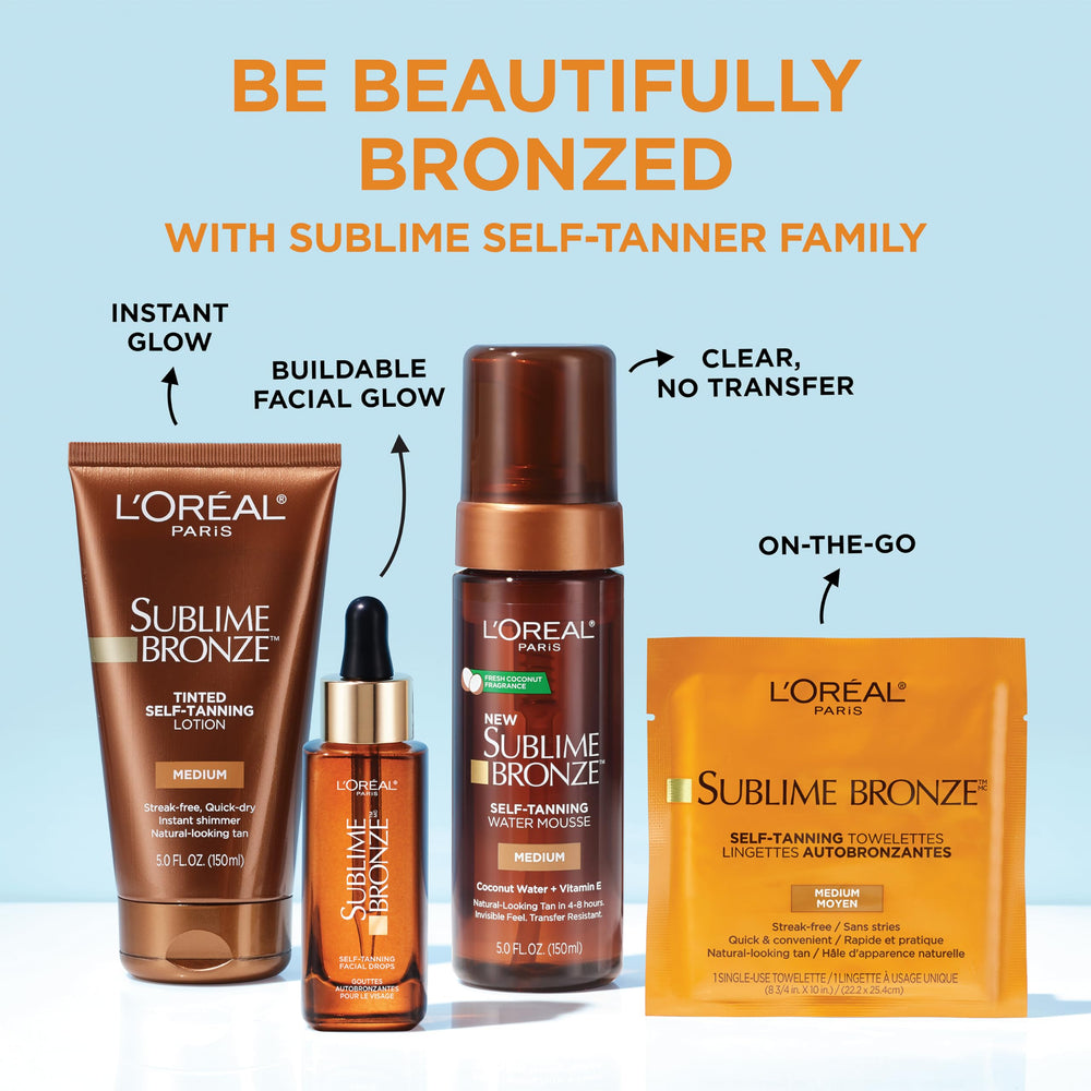 L'Oreal Paris lifestyle beach-ready look showing sun-kissed glow benefit
