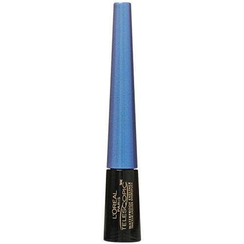 L'Oreal Paris telescopic angled felt tip closeup highlighting precision for crisp lines and easy winging