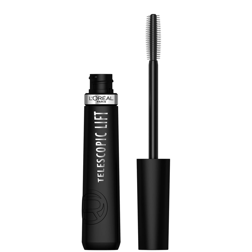L'Oreal Paris front packaging showing sleek tube and shade, highlights lift benefit