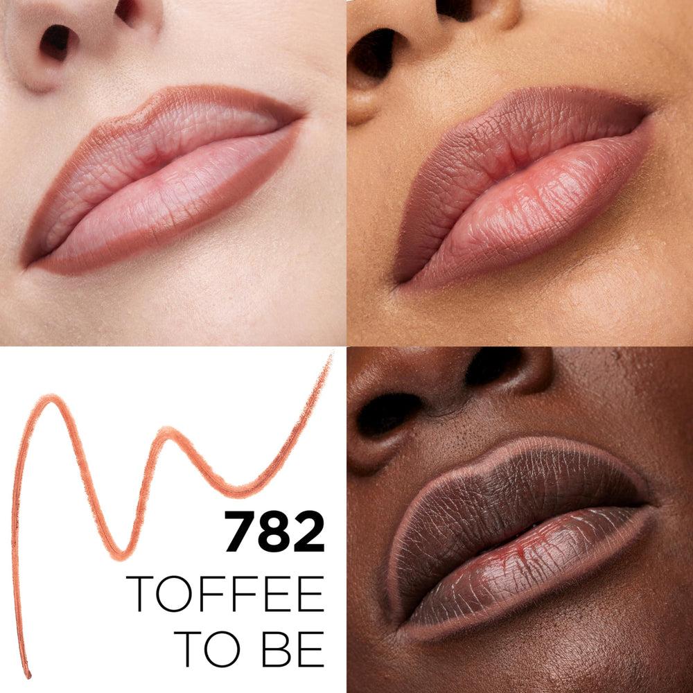L'Oreal Paris retractable tip close-up highlighting creamy glide benefit