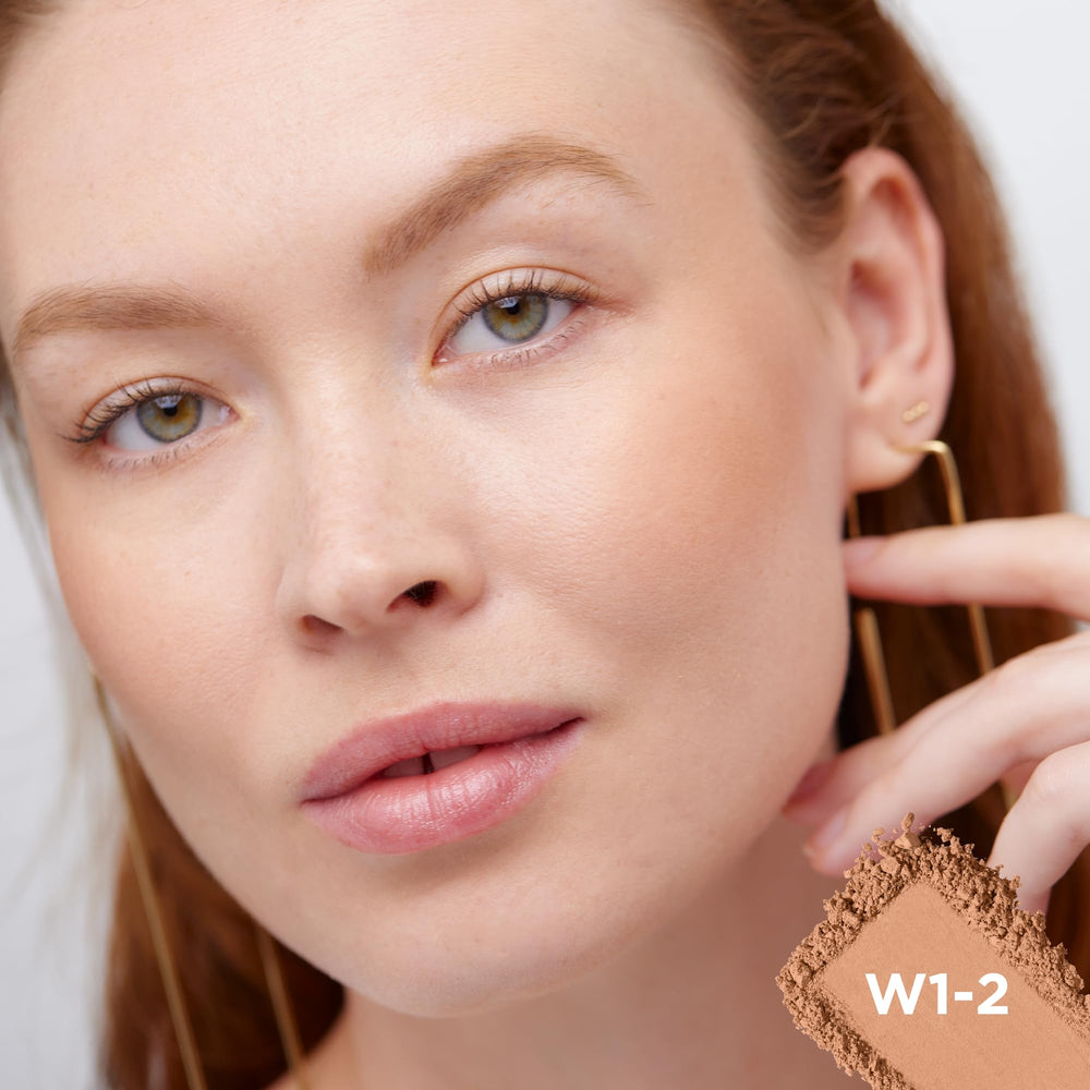 L'Oreal Paris swatch of Bare Honey on forearm demonstrating blendability