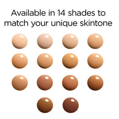 L'Oréal Paris swatch of Medium C5-6 showing true match color benefit