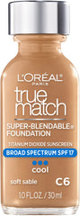 L'Oreal Paris front packaging showing shade and size for easy selection