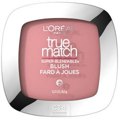 L'Oreal Paris front compact showing Tender Rose shade and packaging benefit