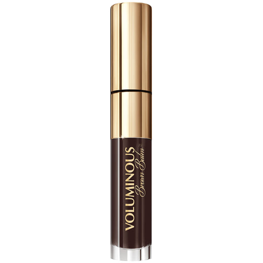 L'Oreal Paris front packaging showing brown balm mascara and benefits