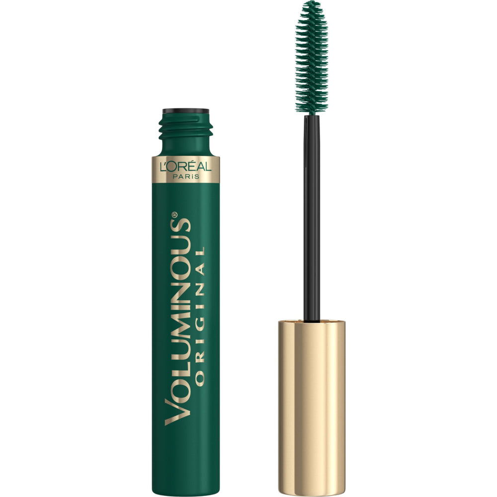 L'Oreal Paris front packaging showing deep green tube and bold branding benefit: recognizable product