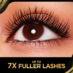 L'Oreal Paris open tube with wand illustrating easy application