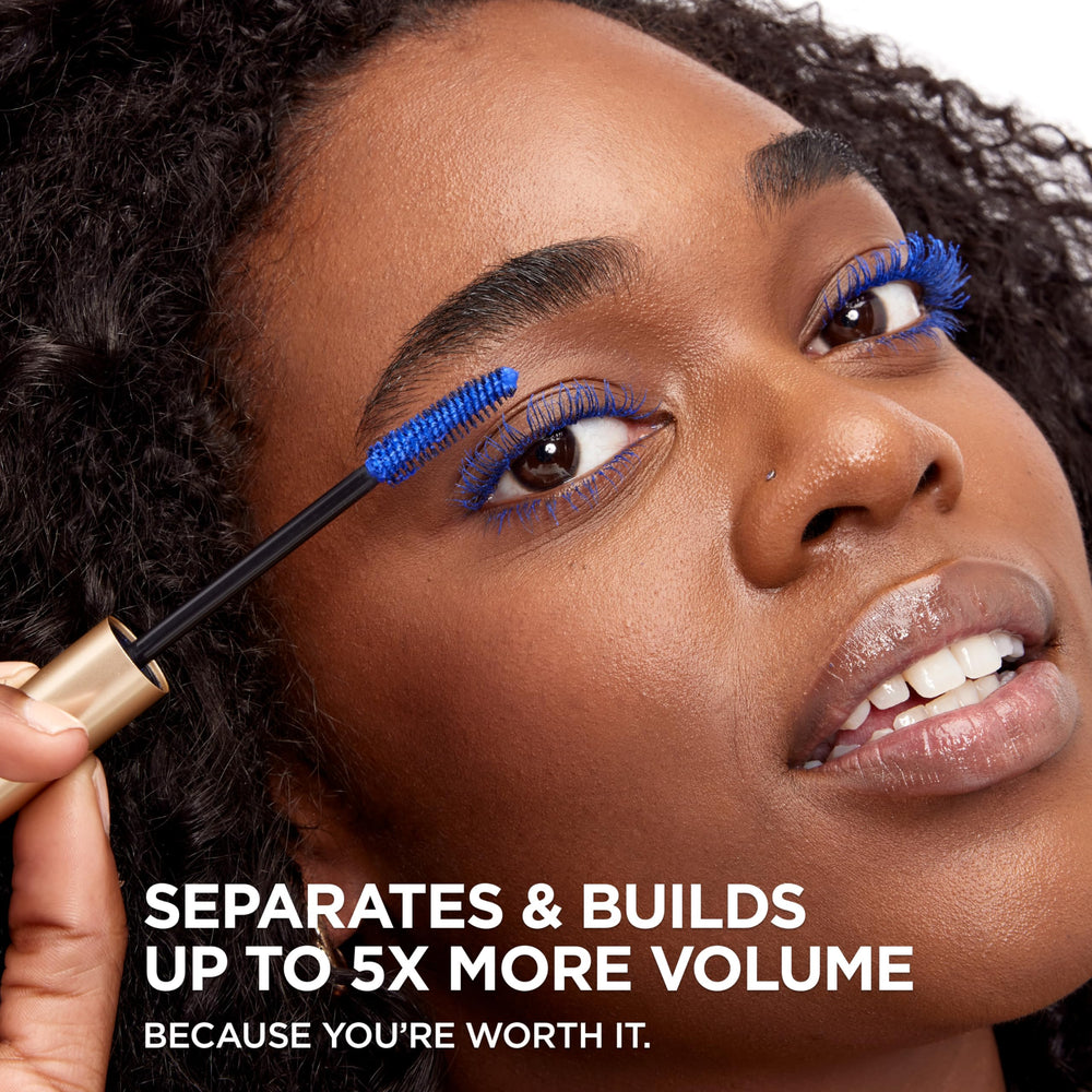 L'Oreal Paris wand close-up displaying brush teeth for even lash separation