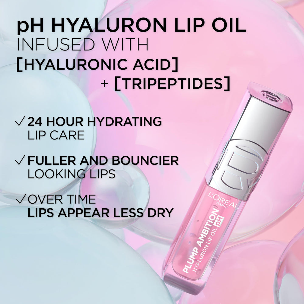 L'Oreal Paris product next to ruler showing compact size and travel-friendly benefit