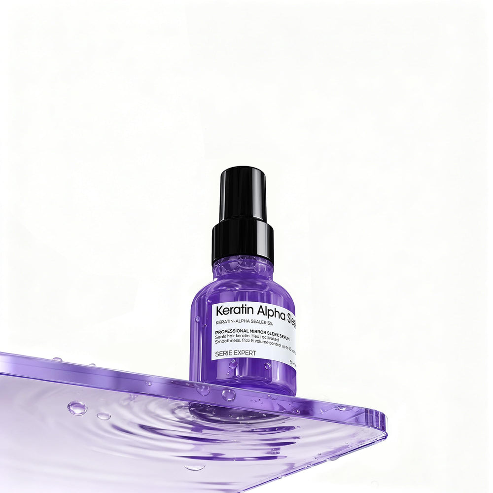 L'Oréal Professionnel Paris styled hair lifestyle shot showing frizz control