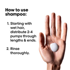L'Oréal Professionnel Paris shampoo in shower scene showing easy application and clean rinse benefit