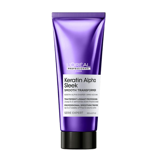 L'Oréal Professionnel front tube showing product and benefit of frizz control