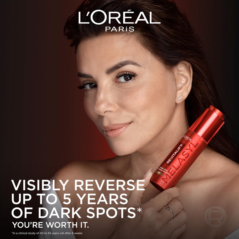 L'Oreal Paris pump close-up demonstrating precise dosing and preservative benefits