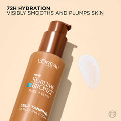 L'Oreal pump dispensing serum-in-lotion for controlled application