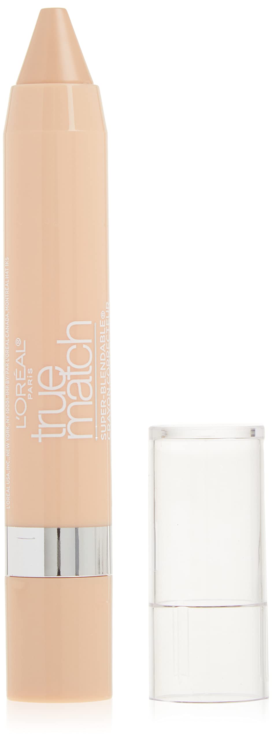 L'Oreal Paris crayon front packaging showing product and shade fair/light neutral for easy selection